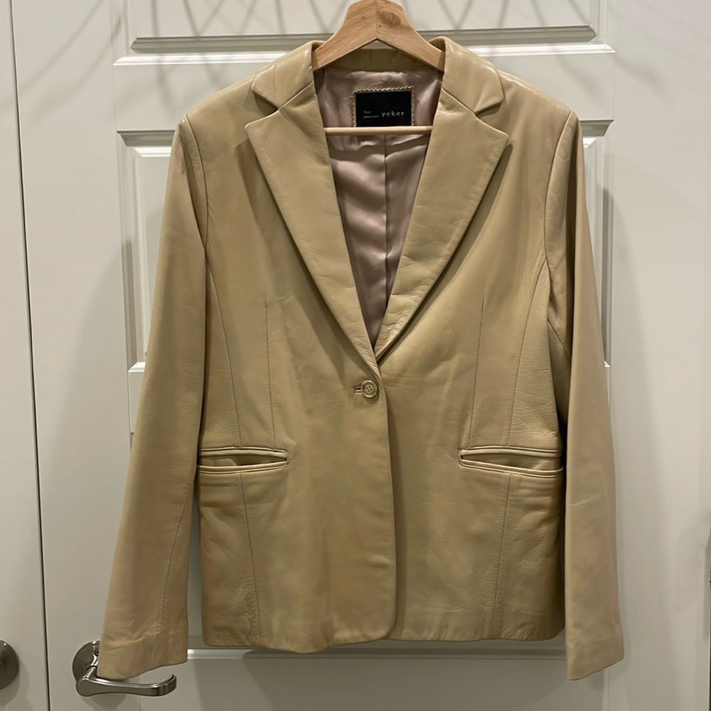 Vintage Leather Jacket - Yeker Fine Pleasant